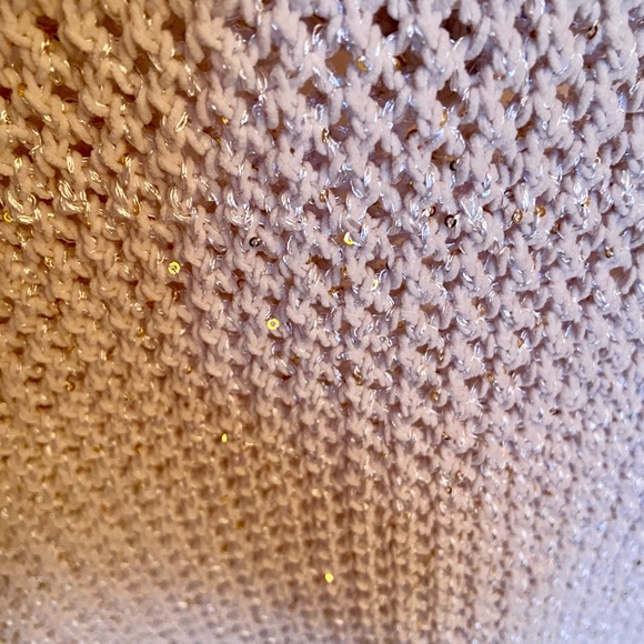 Joie Knit w/ Sequins Boxy Sweater Vest NWT - Picture 7 of 7